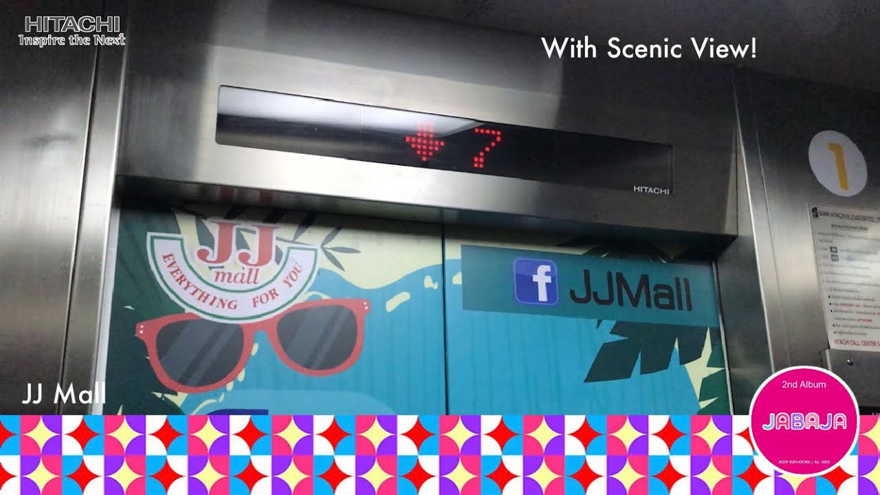 JJ Mall, Bangkok | Hitachi Traction Scenic Elevator