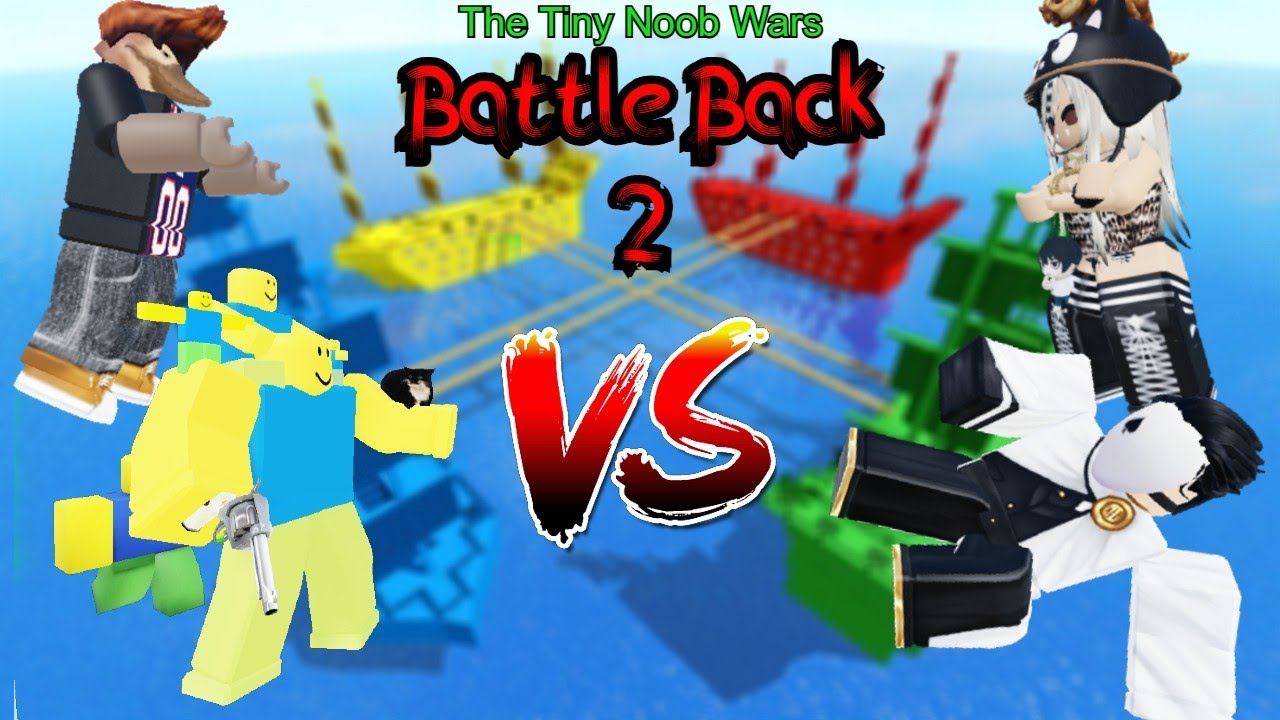 🔴LIVE🔴 THE TINY NOOB WARS: Round 2 Battle Back!!!