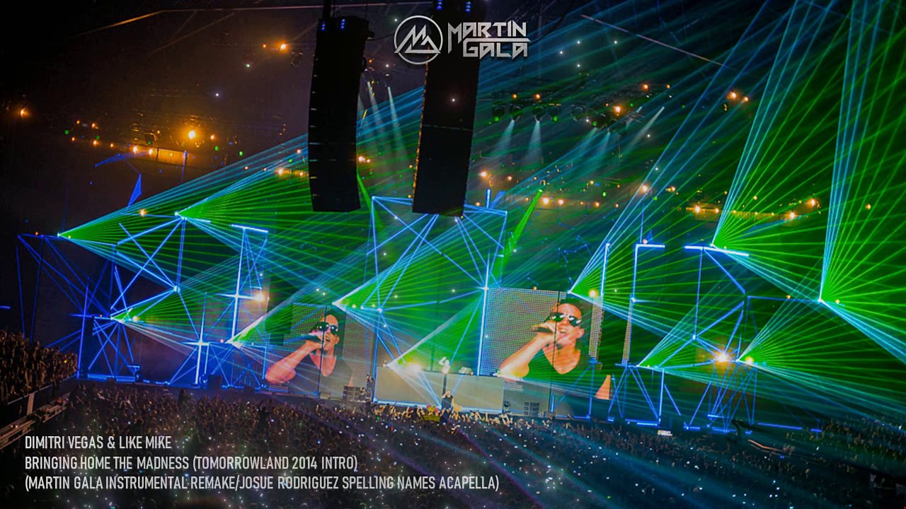 DIMITRI VEGAS & LIKE MIKE TOMORROWLAND 2014 INTRO