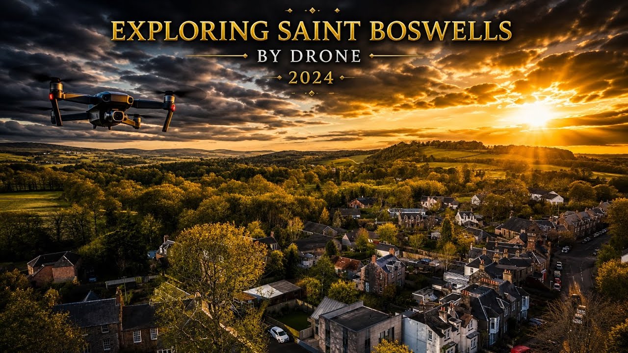St Boswells By Drone 2014