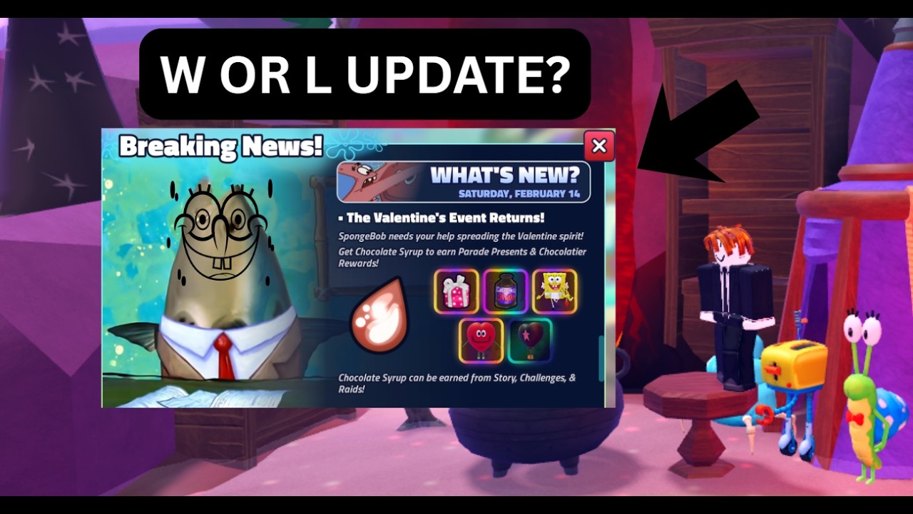 RANKING THE NEW SBTD UPDATE (VALENTINES)