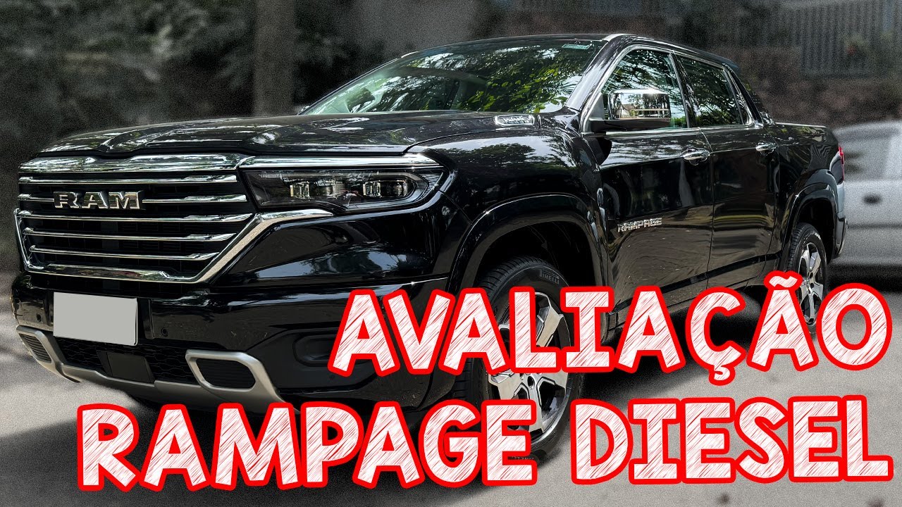 Avaliação RAM Rampage DIESEL - a MELHOR compacta Diesel