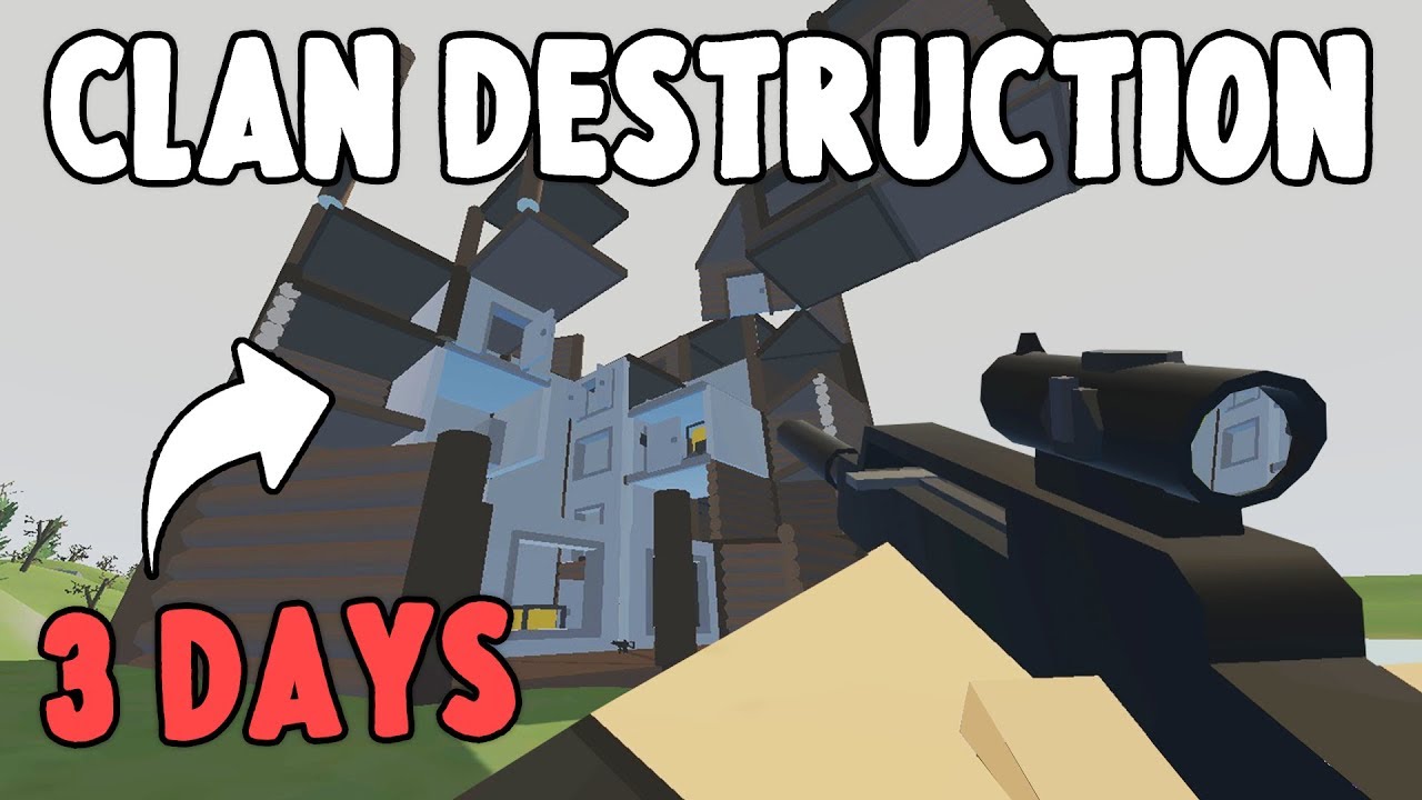 WE RAIDED A CLAN FOR 3 DAYS (Unturned)