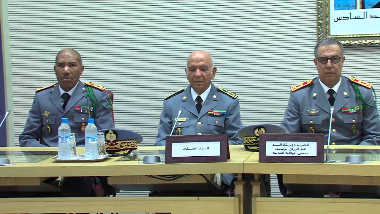 حفل تنصيب الجنرال دو بريكاد عبد الرزاق بوسيف مفتشا للوقاية المدنية