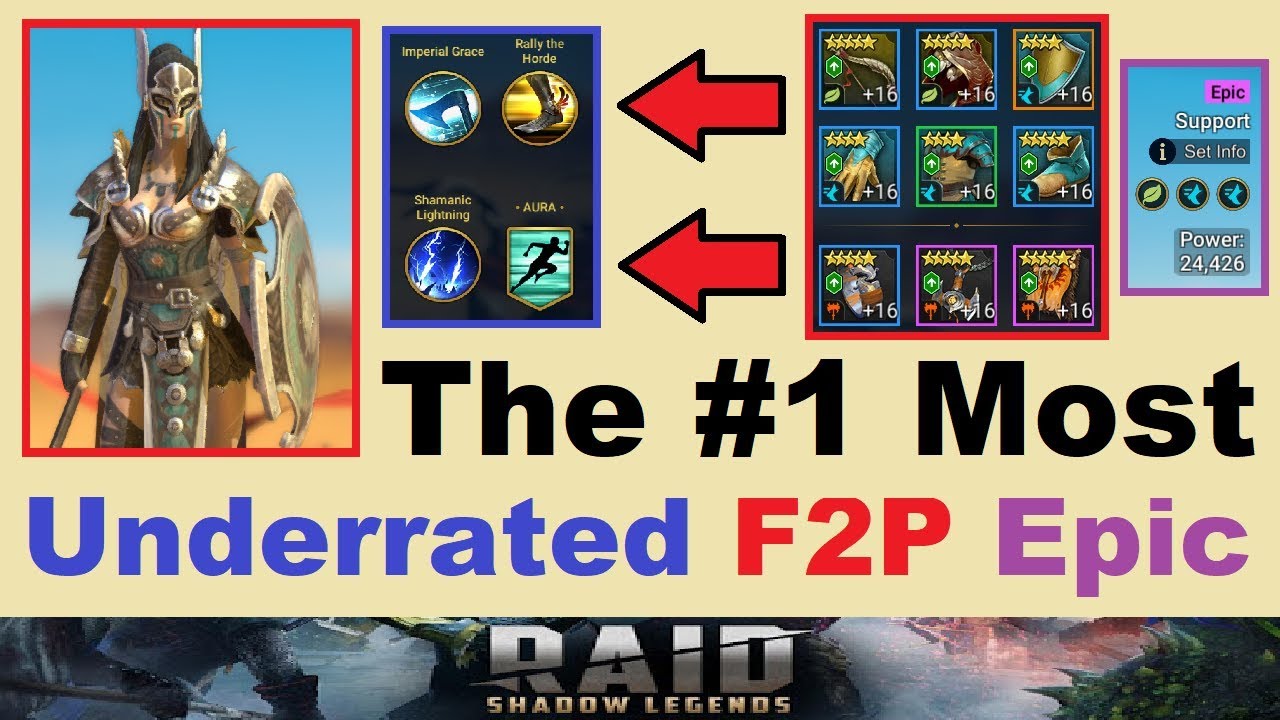 The #1 Most ~UNDERRATED~ Epic Champion for F2P & Low Spenders [RAID: Shadow Legends]
