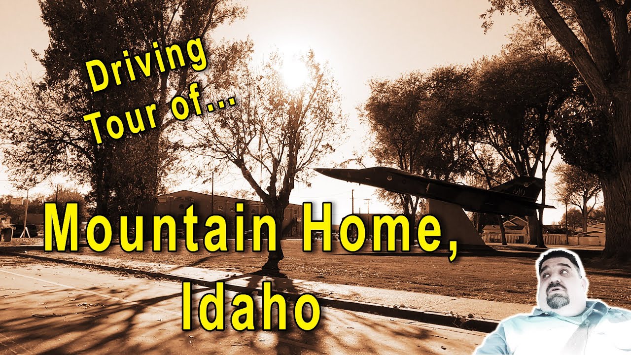Driving Tour of Mountain Home Idaho Part 1