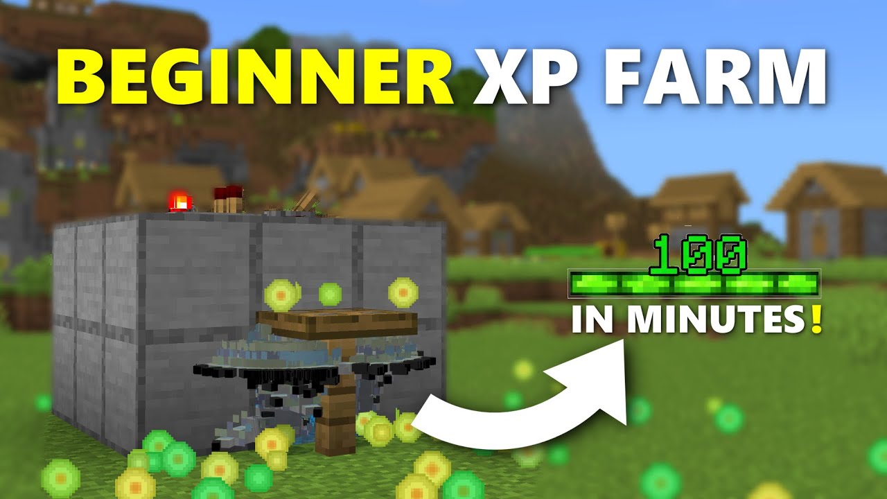 NEW BEST EVER XP FARM in 1.21 Minecraft Bedrock !