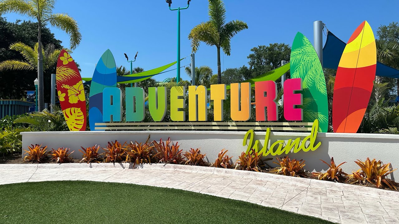 Adventure Island Vlog 4-8-24 FIRST Visit on The Channel AND What’s NEW