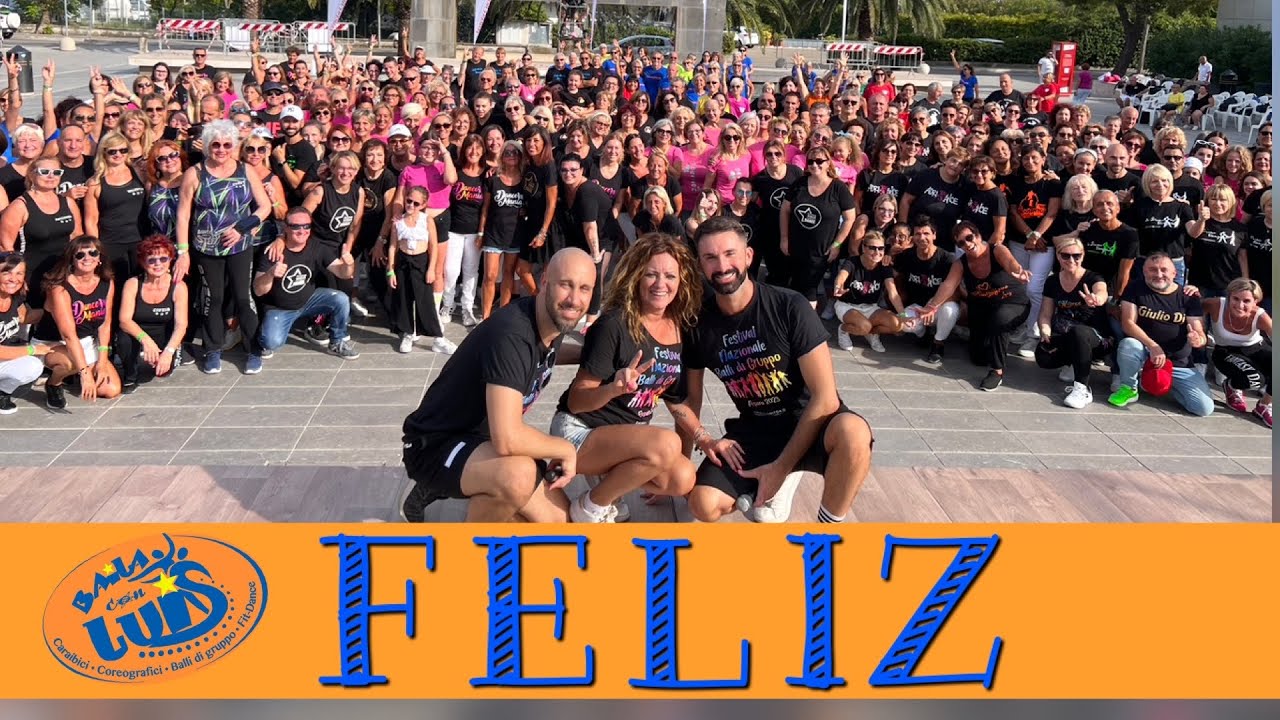 FELIZ Gente De Zona || BAILA CON LUIS COREOGRAFIA  2023/2024