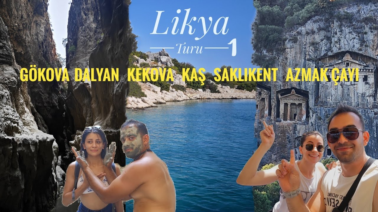 5 Günde Işıklar Ülkesi Büyük Likya Turu ( Fethiye Kaş Kalkan Saklıkent )