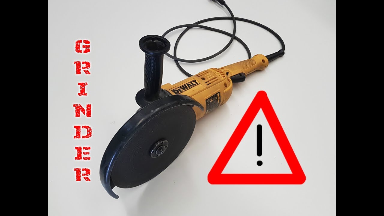 Potentially dangerous tools Nº 2: The grinder