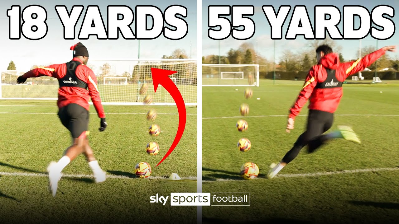 WATFORD vs NO BOUNCE CHALLENGE | Hit the net from 18, 30 and 55 yards! 🚀