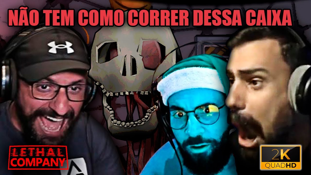 O MONSTROU BEIJOU A MINHA BOCA - LETHAL COMPANY com SMZINHO ZANFAS FABIOCOG
