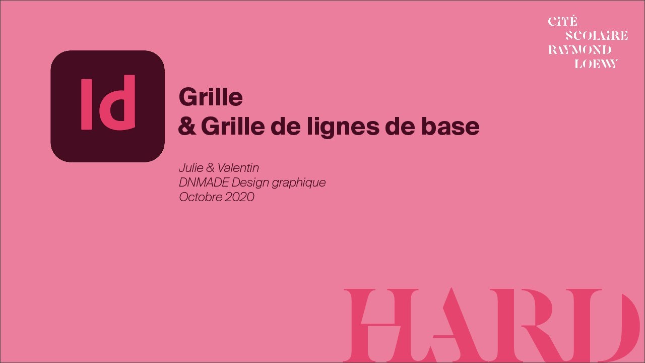 Id_Grille & Grille de lignes de base_Julie & Valentin