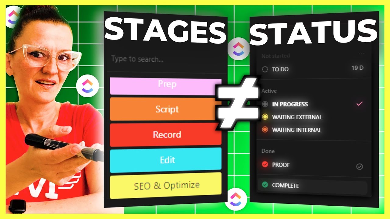 The Status Vs Stages Mistake is Screwing up your ClickUp