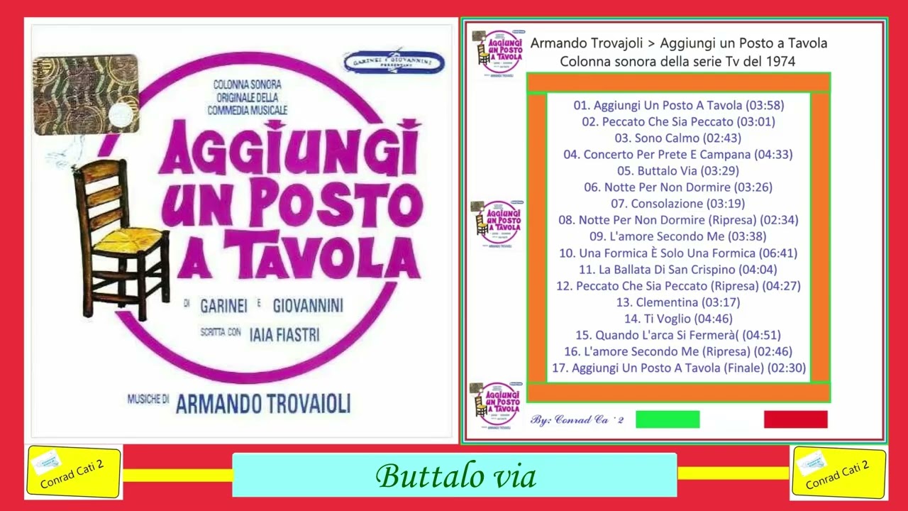 Aggiungi un posto a tavola - 05 - Buttalo via