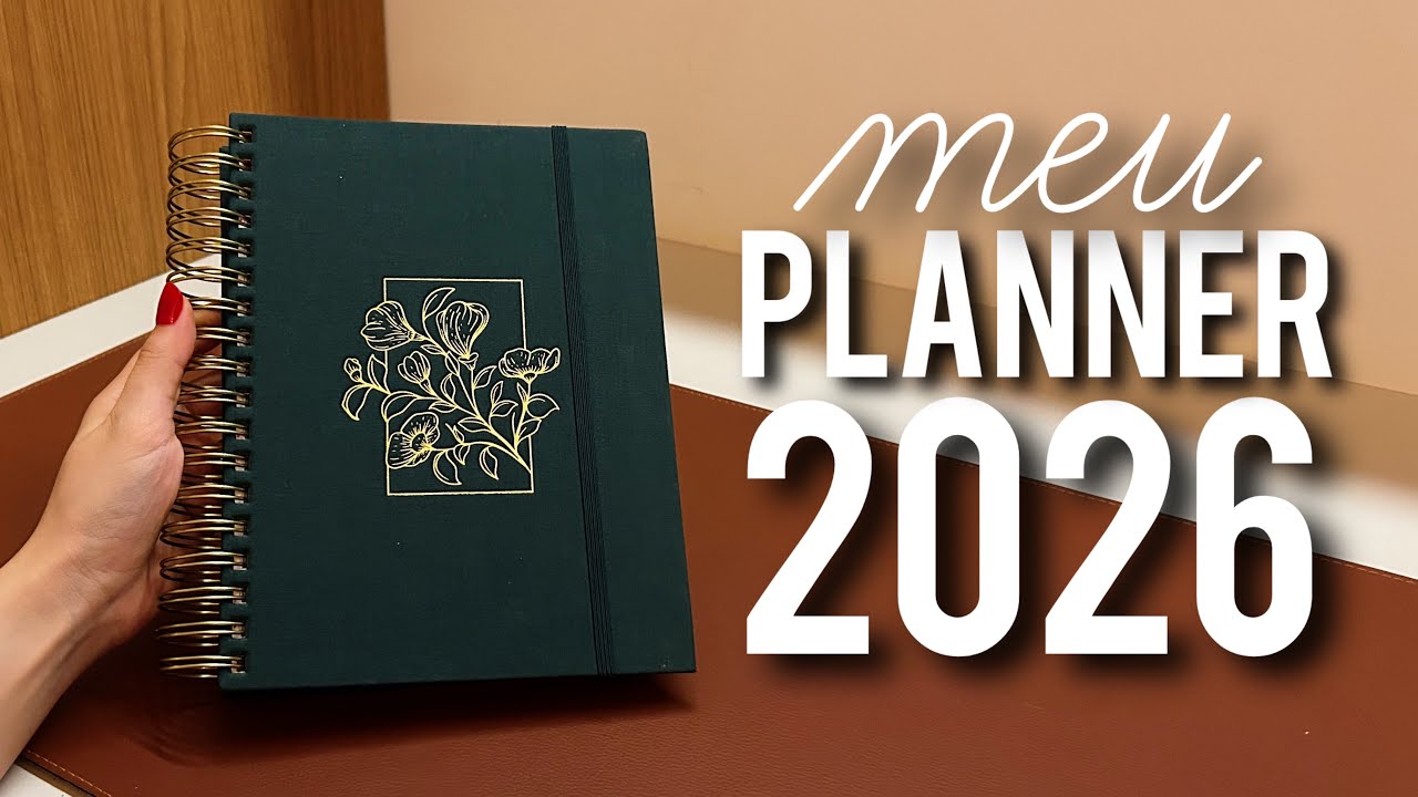 PLANNER “MEU PLANO PERFEITO” 2026 | mostrei ele por dentro - flip through