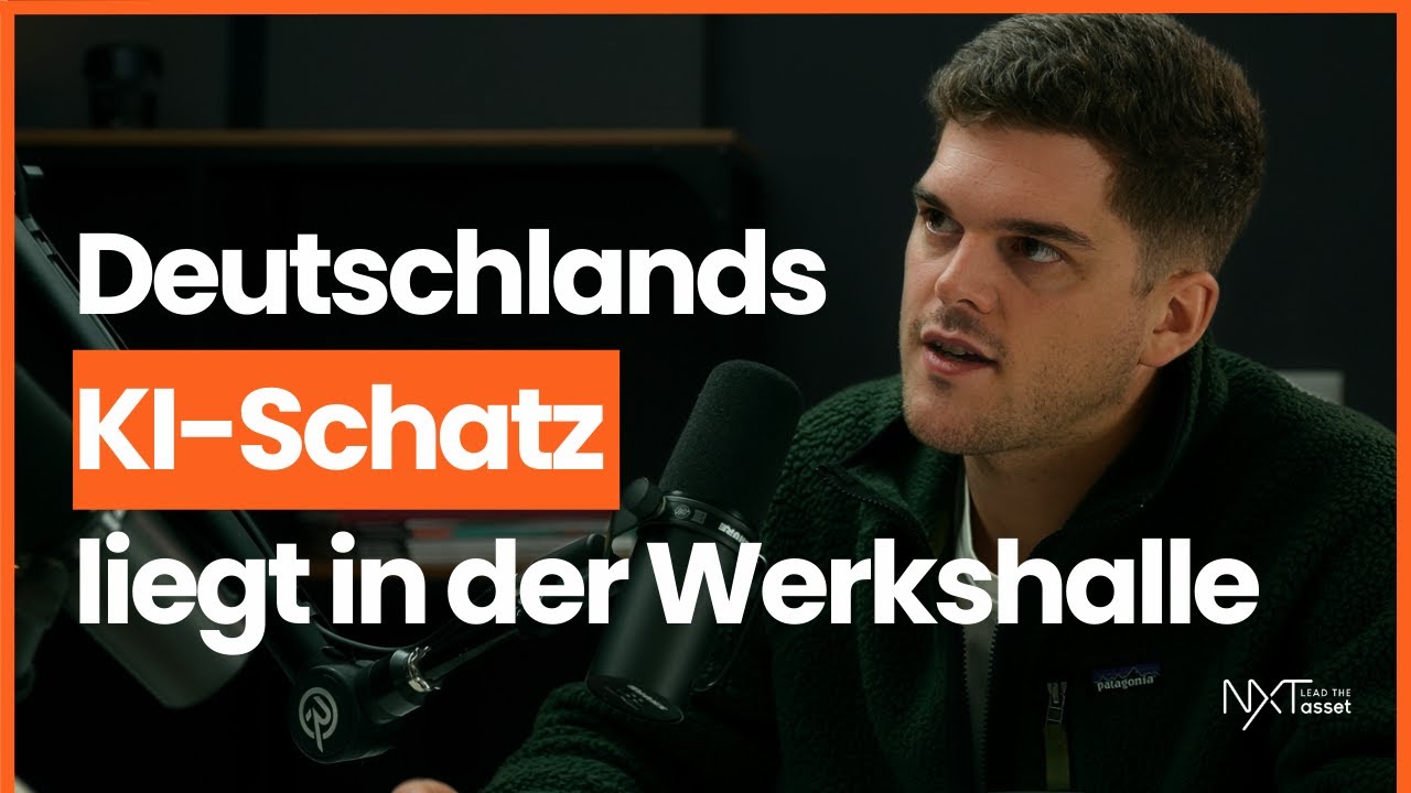 Andere bauen KI und wir vergraben unseren industriellen Datenschatz - Simon Sack 