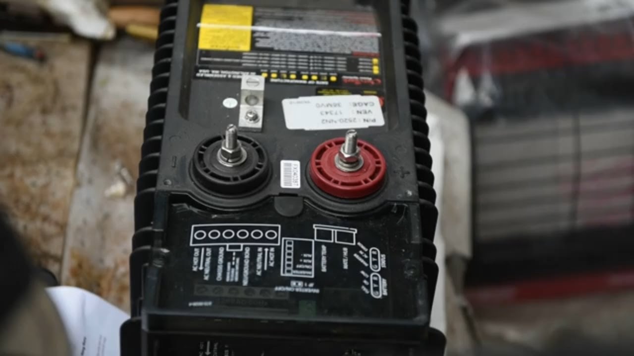 Outback Inverter internal fan replacement. Internal fan error off grid