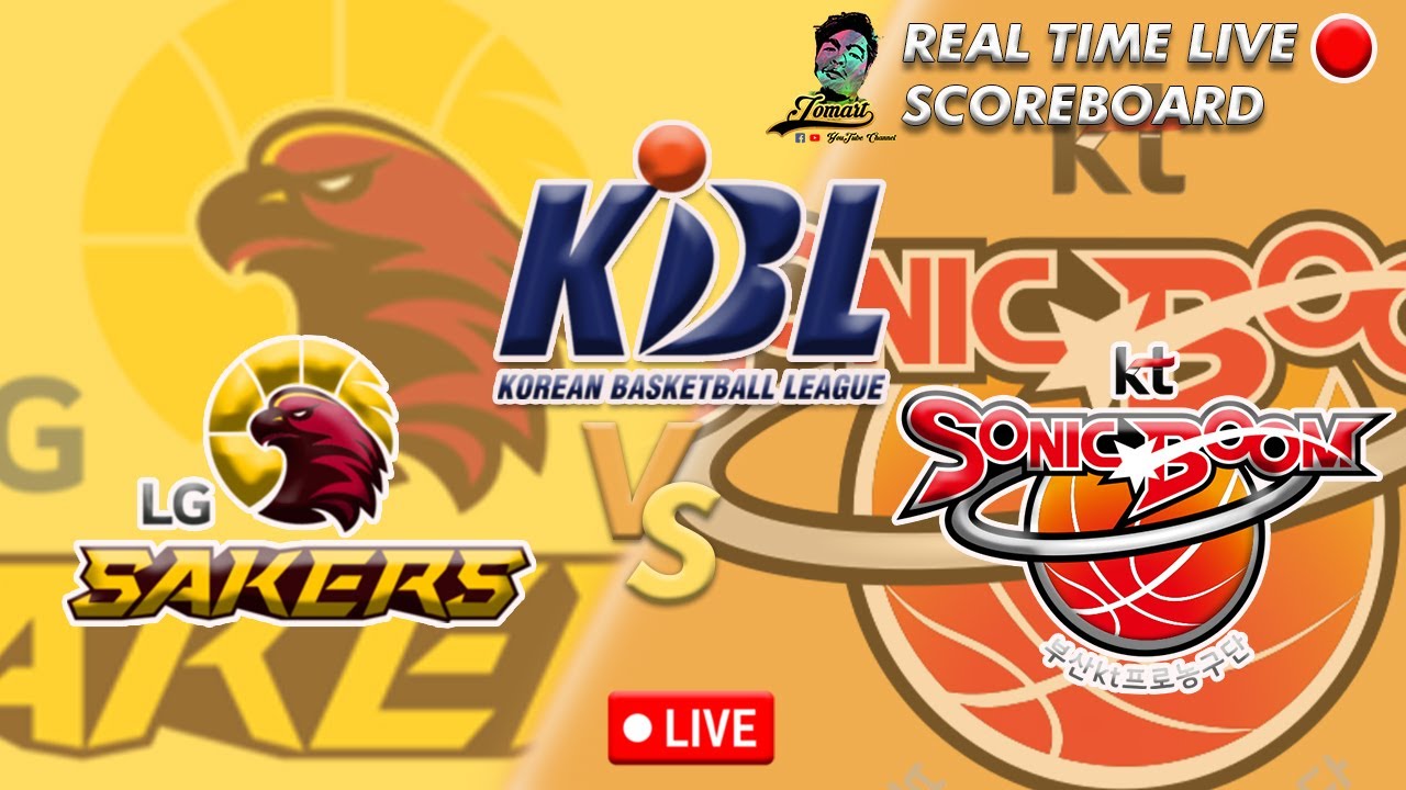 🔴KBL LIVE CHANGWON LG SAKERS VS SUWON KT SONICBOOM BASKETBALL LEAGUE 12-07-25