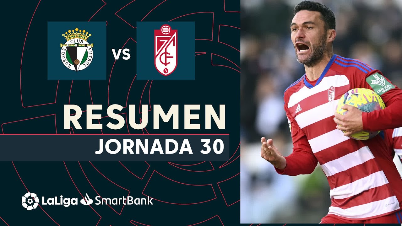 Resumen de Burgos CF vs Granada CF (1-3)