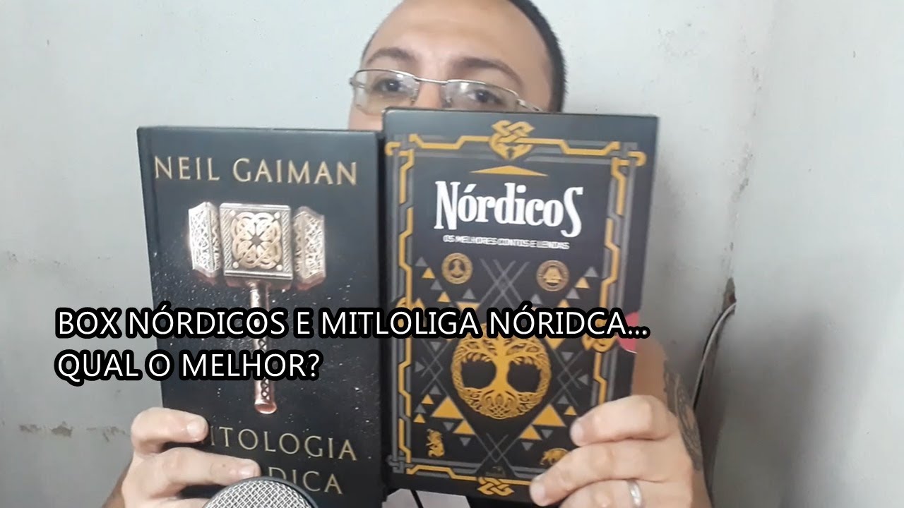Box Nórdicos e Neil Gaiman - Livros sobre Mitologia Nórdica 01 - Herança do Norte