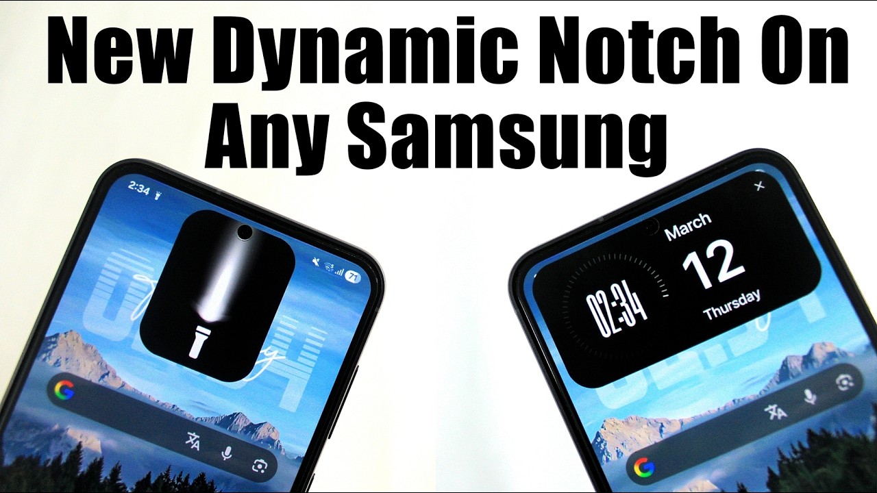 Enable UPDATED Dynamic Notch On Any Samsung One UI 8 | Install New DYNAMIC ISLAND On Your Samsung