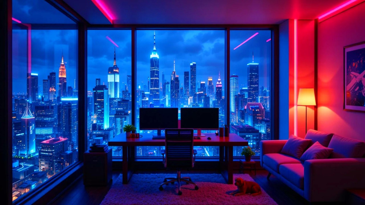 Just Chillin Lofi 🌌 Cozy Rain Beats for Dreamy Scenarios & Relaxation