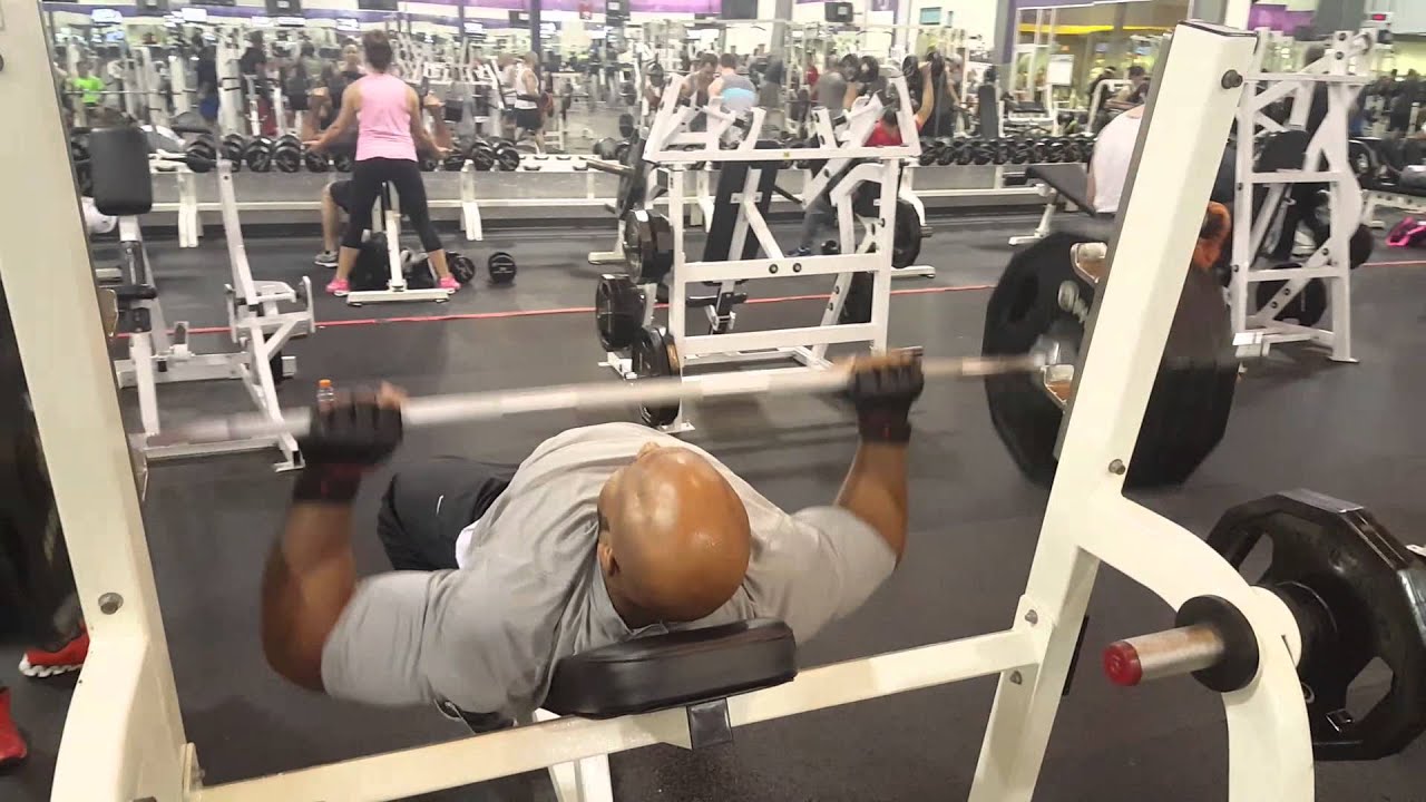 Pressing 315 pounds 4 times on the Incline Bench