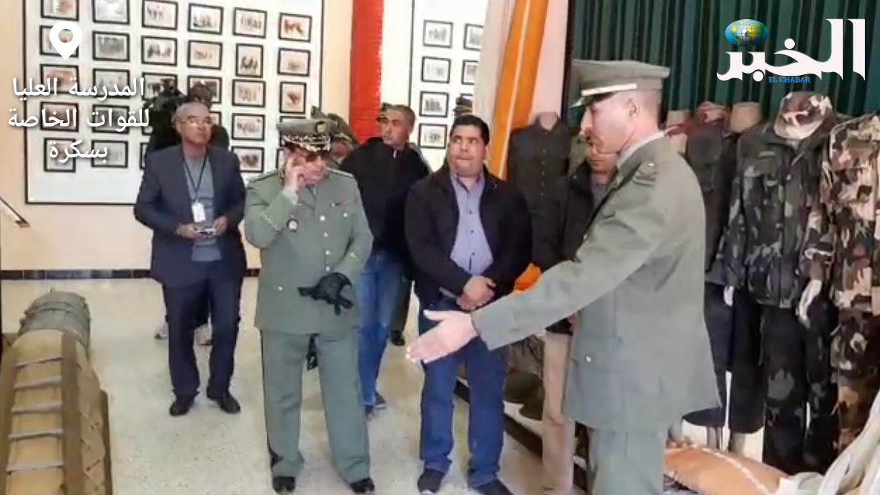 وسائل الإعلام الوطنية في زيارة للمدرسة العليا للقوات الخاصة ببسكرة