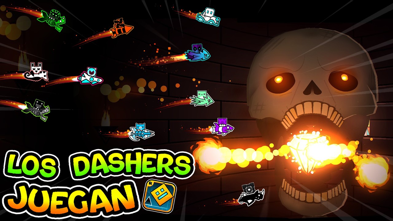 !LOS DASHERS JUEGAN SKELETAL SHENANIGANS!