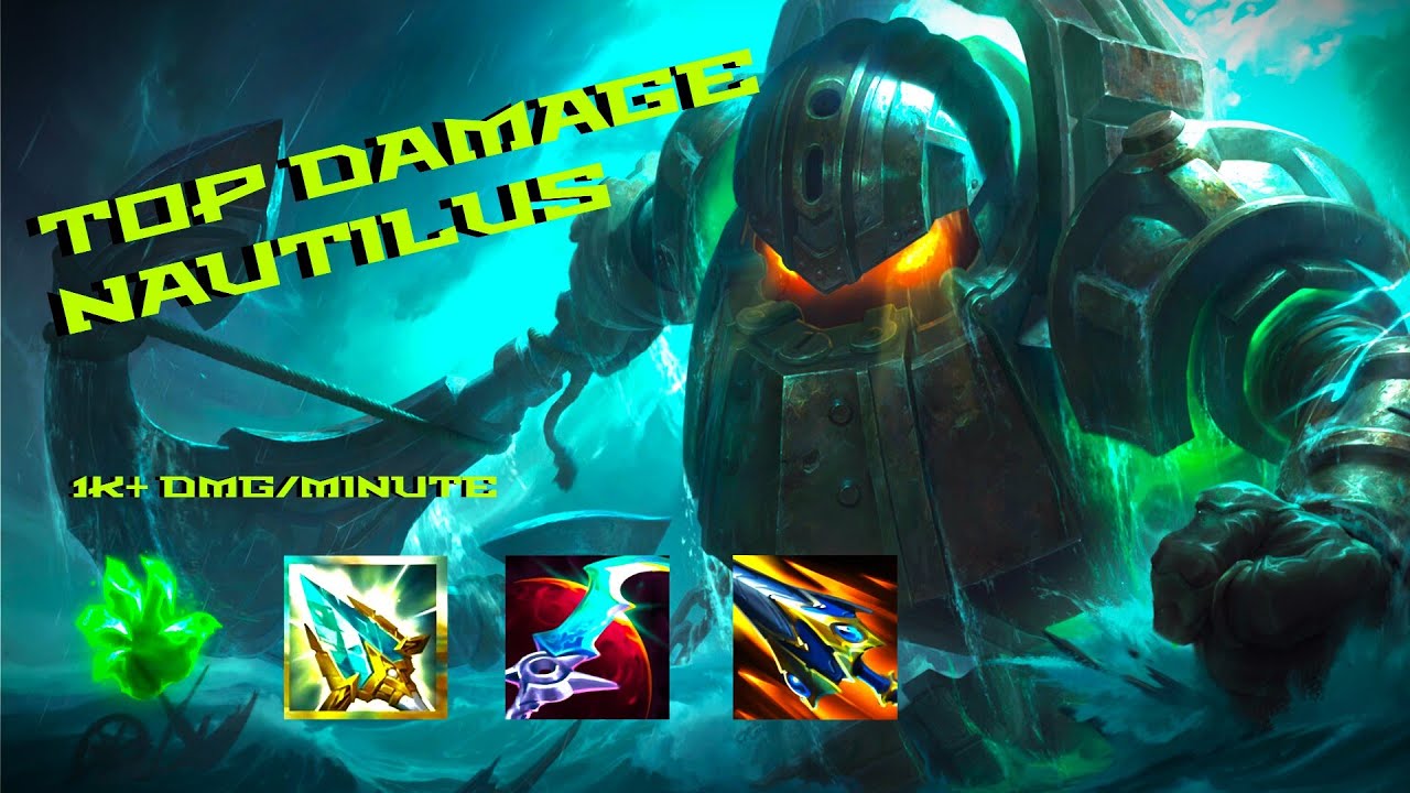 Toplane Nautilus Means BUSINESS (Top Damage)