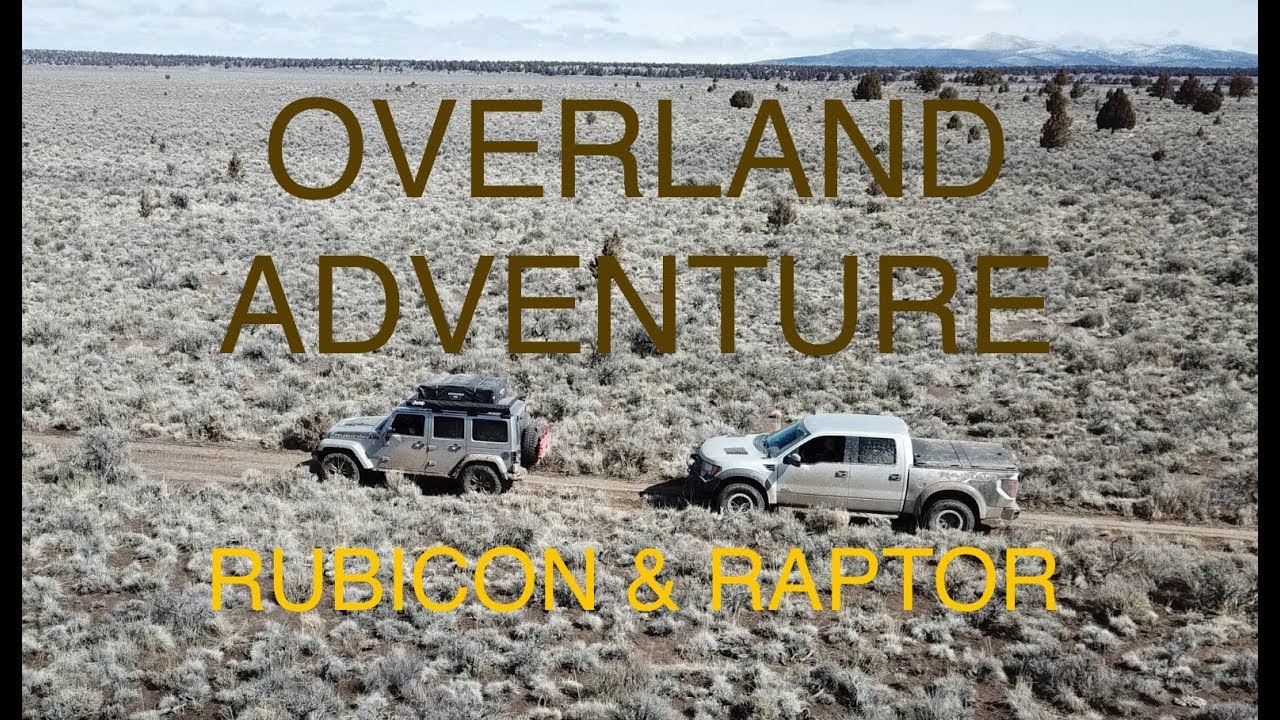 Jeep Overland Car Camping Adventure - Jeep Rubicon & Ford Raptor Stuck in the Mud