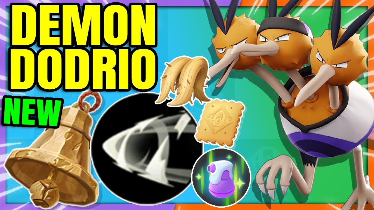 The WORLD isn't ready for this VANGUARD BELL DODRIO BUILD | Pokemon Unite