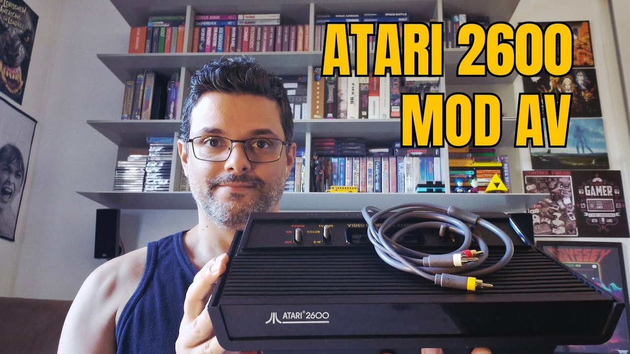 MOD AV - Atari 2600 Polyvox Rev 16!