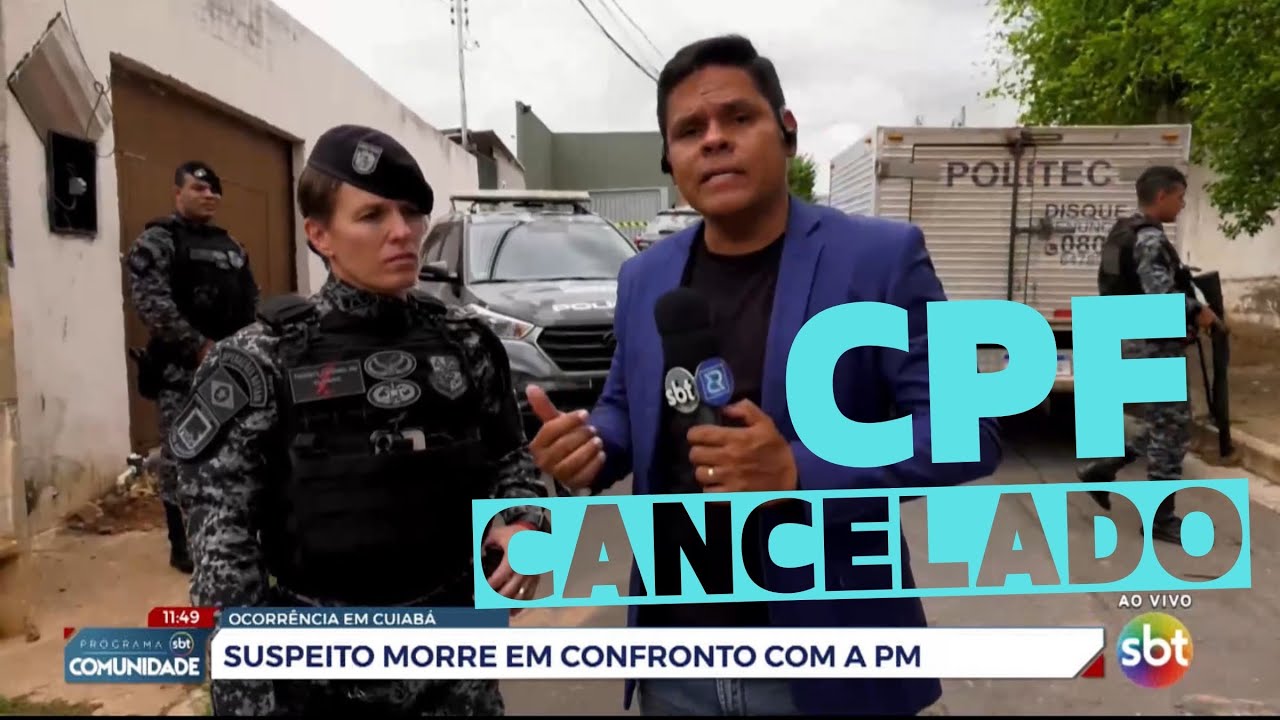 EXCLUSIVO: CPF CANCELADO PELA FORÇA TÁTICA DE CUIABÁ | Arthur Garcia