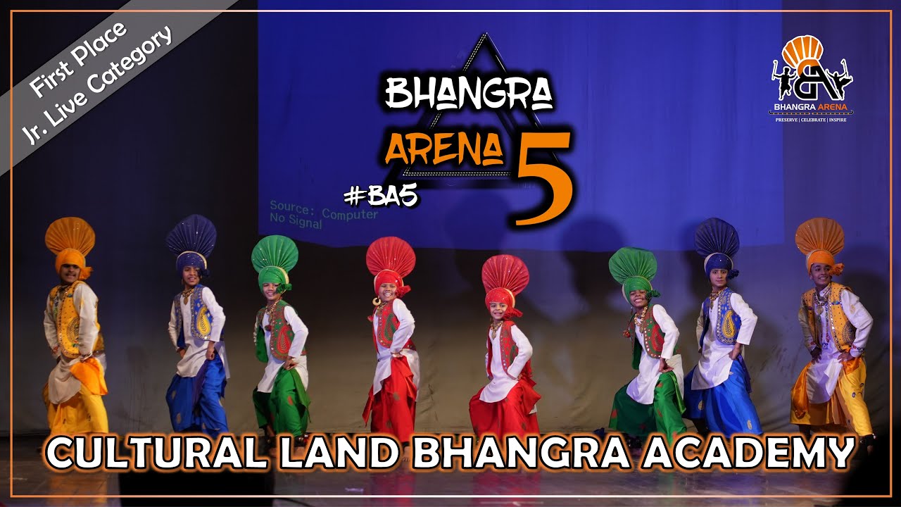 Cultural Land Bhangra Academy || First Place || Junior Live Category || Bhangra Arena 5 (2024)