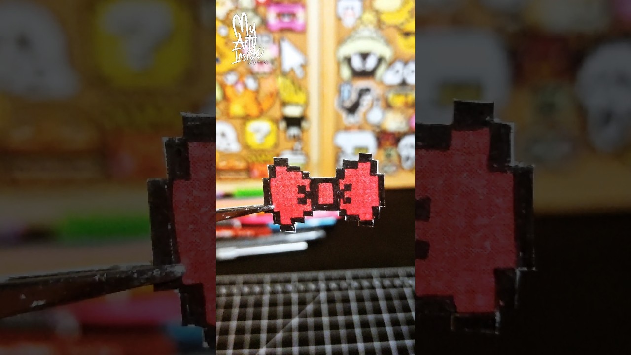 Tiny Red Bow Tie | Pixel Perfection in Mini Style! 🎨✨