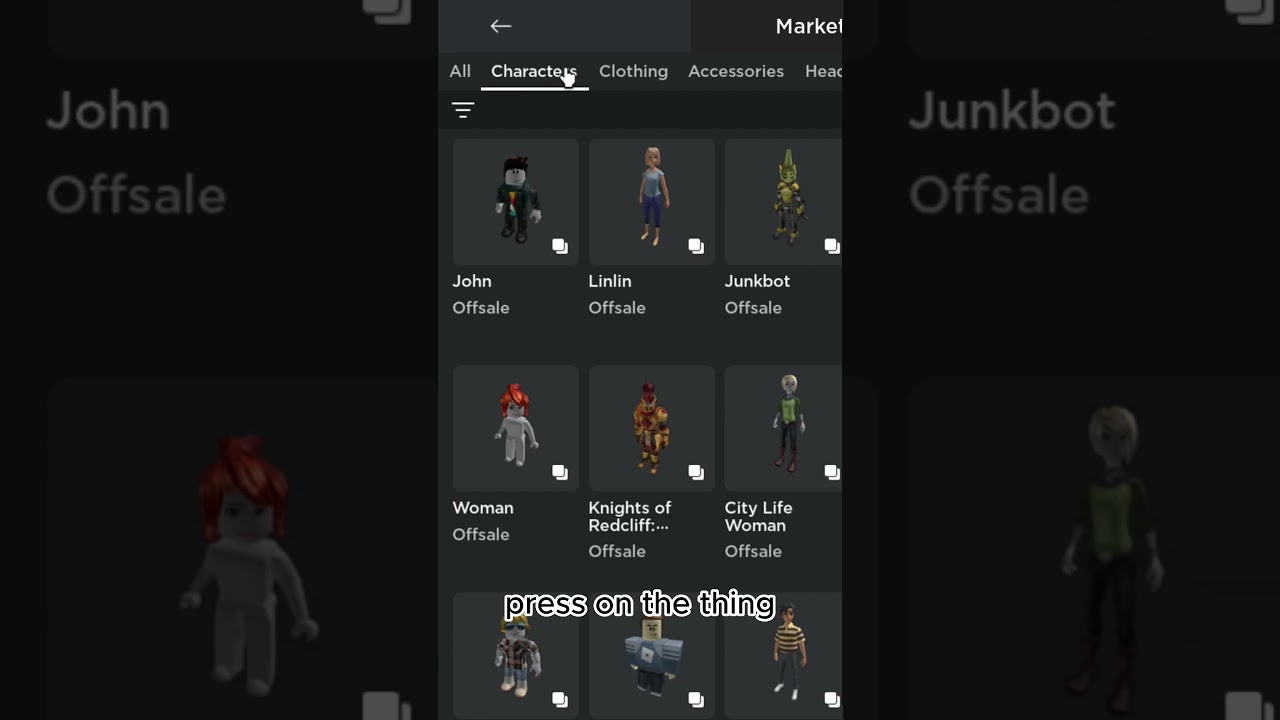 HOW TO GET ROBLOX BILLY and the other free characters! #shorts