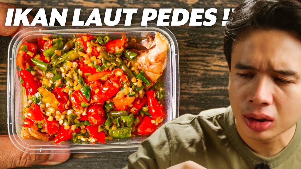BIBIR GUE JONTOR MAKAN IKAN LAUT PEDAS ROSA MELDIANTI ! INI MAH CABE DI-IKANIN ! - PEDAS HANYA ILUSI