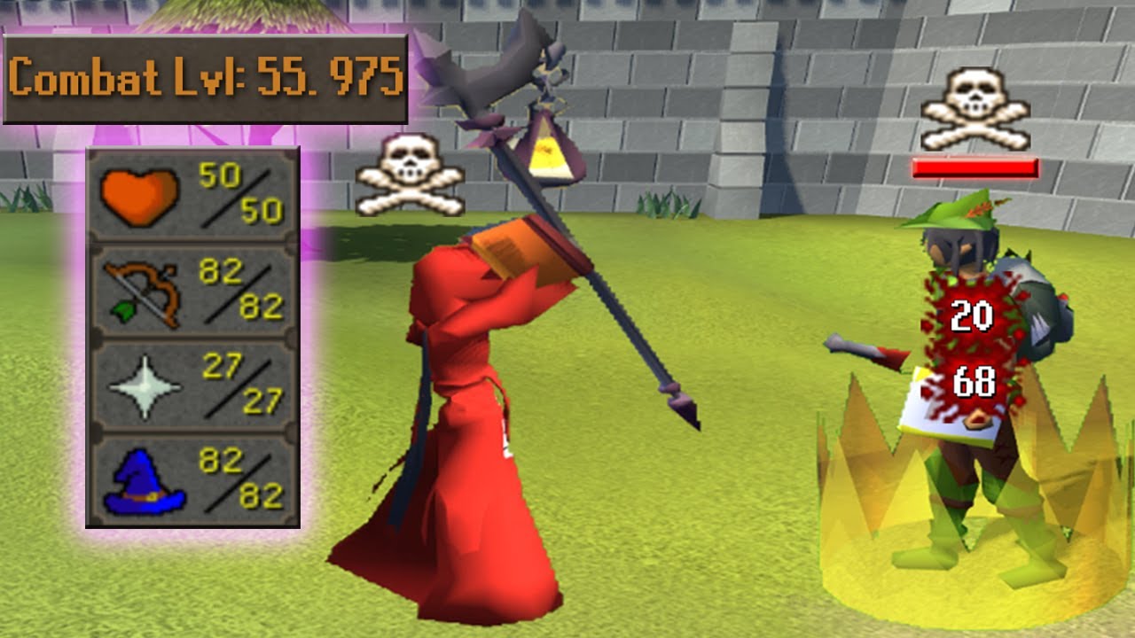 RUSHING On A Lvl 55 Pure With A MAX hit Of 88 !?