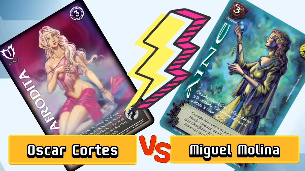 Mitos y leyendas - Primer Bloque - Formato Racial Edición - Mazo Olímpico Vs Desafiante