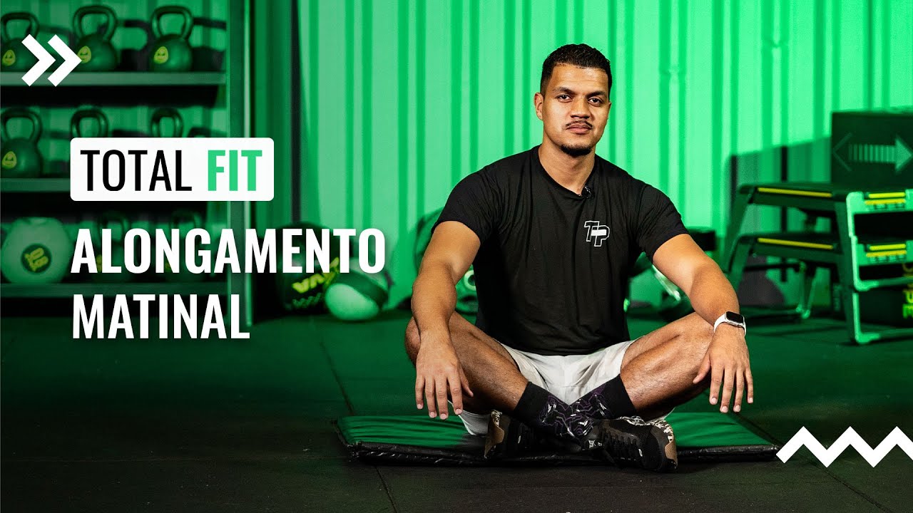 Alongamento matinal para um dia mais produtivo