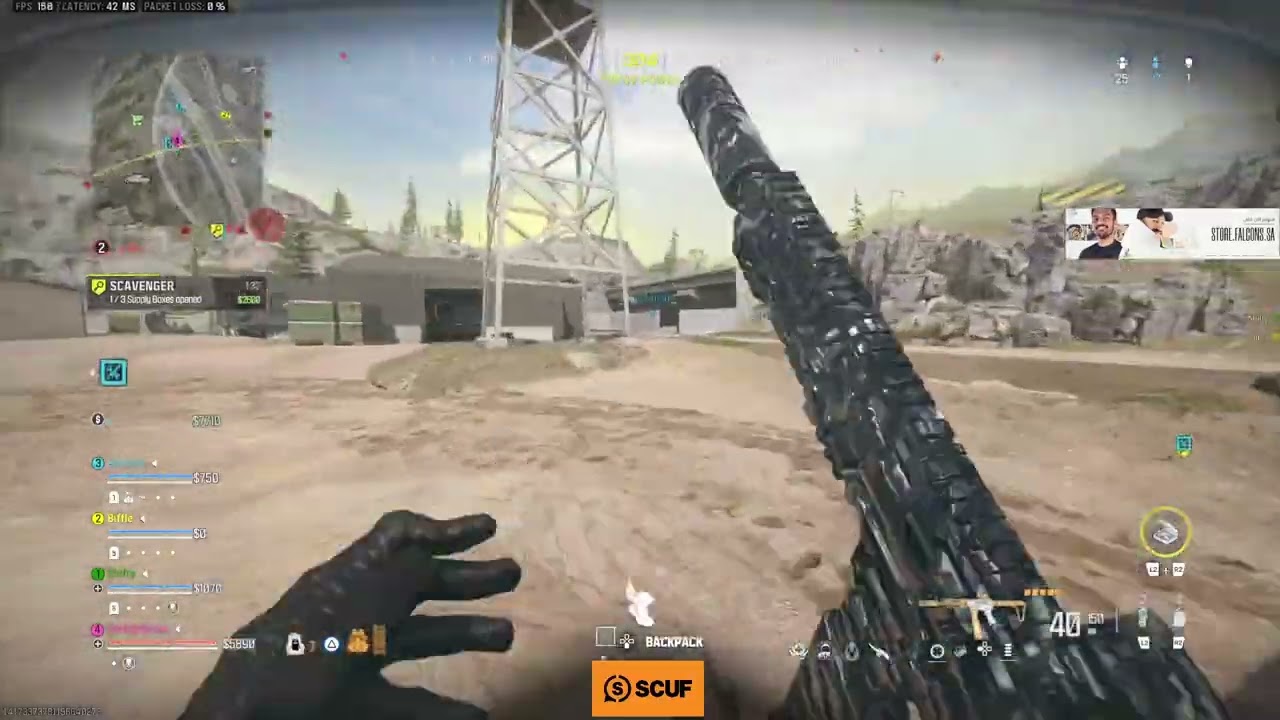 Hisoka, Biffle and Shifty Come across the 2nd Scariest Squad on Warzone (all Pro Custom match)