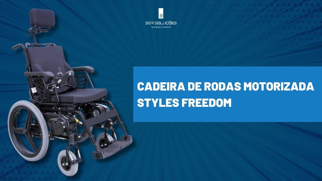 Conheça a Cadeira Motorizada Styles SM20 Freedom #pcd #cadeiraderodas #tecnologia #como #wheelchair