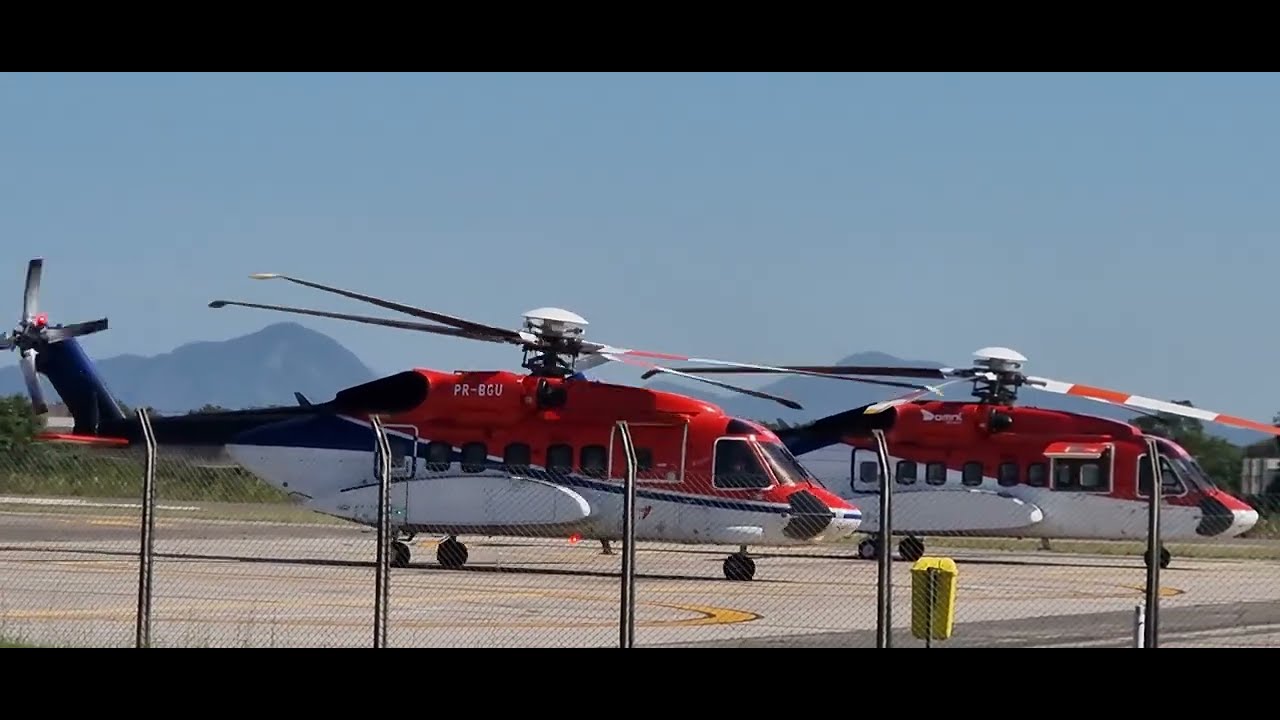 s-92 a helibus sikorsk lider taxi aereo aeroporto de jacarepagua rio de janeiro