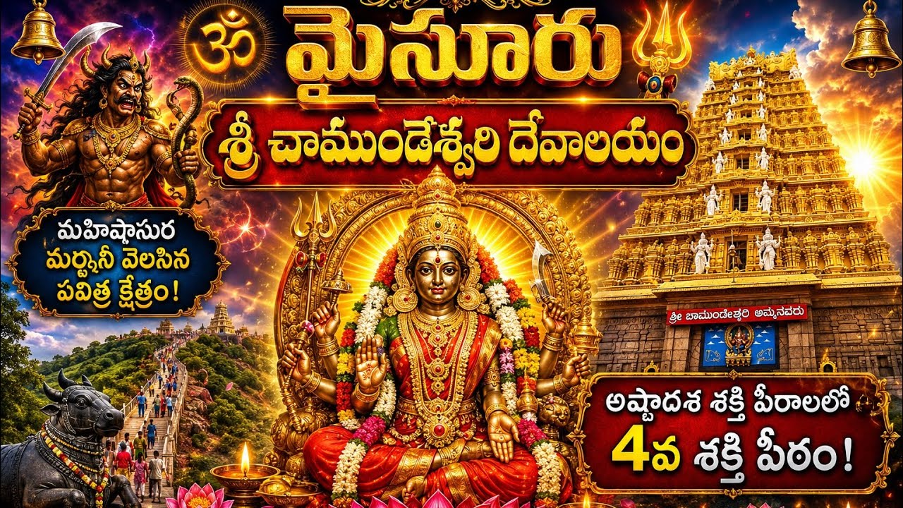 శ్రీ చాముండేశ్వరి ఆలయం trip details in Telugu || మైసూరు || కర్ణాటక || Chamundeshwari Temple ||