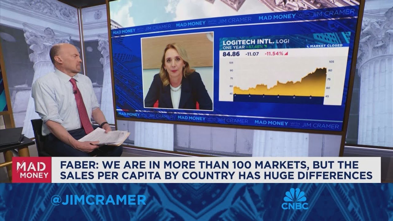 Logitech CEO Hanneke Faber on earnings beat, outlook and the gaming market