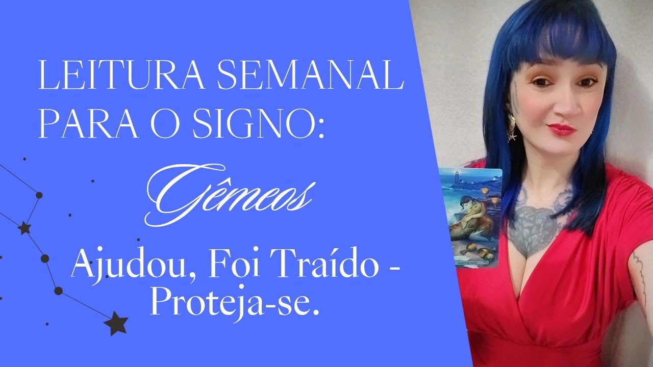🧚🏻‍♀️♊ GÊMEOS - AJUDOU, FOI TRAÍDO (A). PROTEJA-SE! 🐍