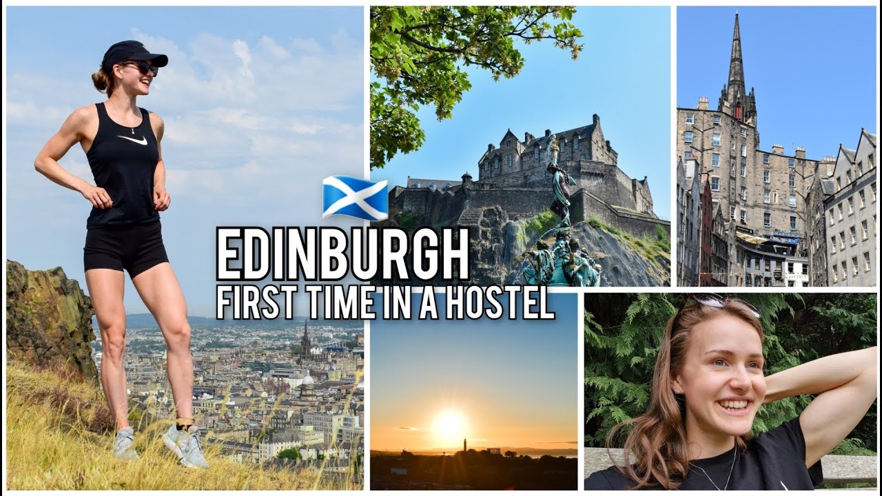 FIRST TIME IN A HOSTEL | TRAVELING SOLO IN EDINBURGH